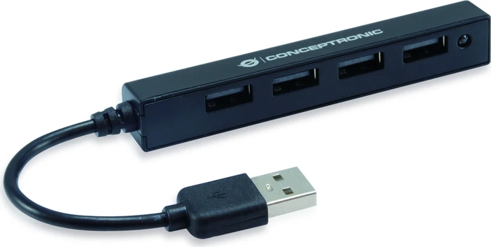 Conceptronic 4-Port USB-Hub, USB-A 2.0 [Stecker]
