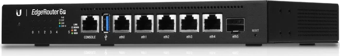 Ubiquiti EdgeRouter 6P Gigabit Router, 5x RJ-45, 1x SFP, passiv PoE