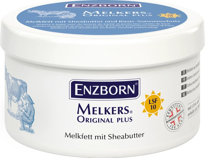 Ferdinand Eimermacher Enzborn Melkers Original Melkfett Sheabutter Plus LSF10, 250ml