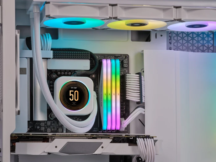 Corsair iCUE Elite LCD CPU-Kühler LCD-Display Upgrade-Kit, White