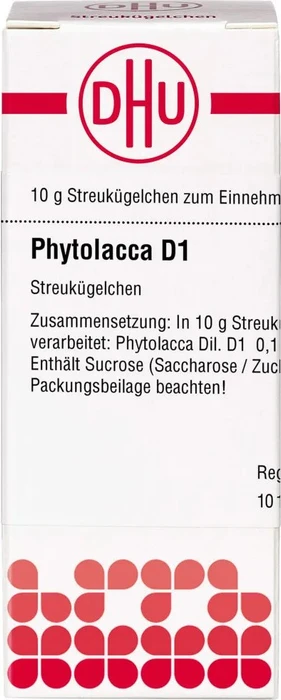 Phytolacca D 1 Globuli, 10 g Image