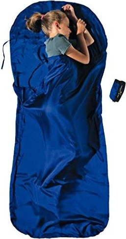 Cocoon TravelSheet Seide Hüttenschlafsack ultramarine blue (Junior)