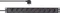 Sygonix 19" Aluminium Steckdosenleiste, 1HE, 9-fach, 250V, schwarz, 1.8m Vorschaubild