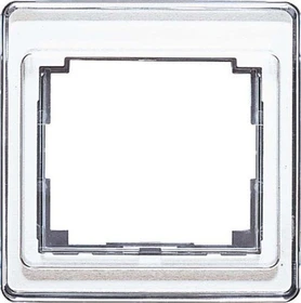 Jung Serie SL Acrylglas Rahmen 3-fach, alpinweiß