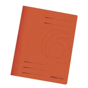 Herlitz Intensiv Schnellhefter Karton, A4, orange