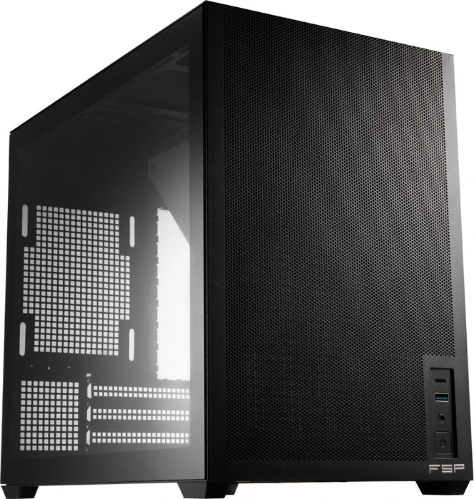 FSP S210 Black, Glasfenster