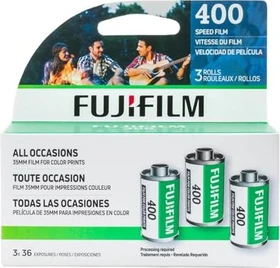 Fujifilm Fujicolor New Superia X-TRA 400 135/36 Farb-Negativfilm 3er-Pack