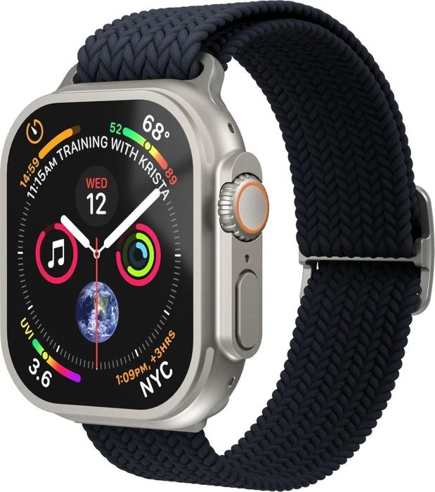 Vonmählen Woven Loop für Apple Watch (44mm/45mm/46mm/49mm) navy