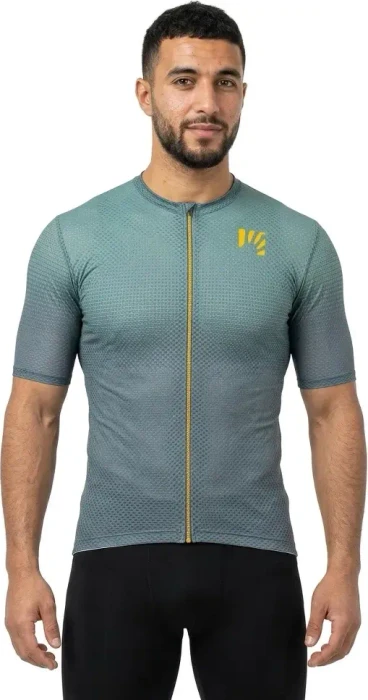 Karpos Val Viola Trikot kurzarm dark slate/north atlantic/lemon (Herren)