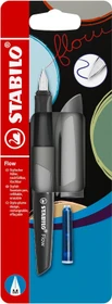 STABILO Flow MONOCHROME grau/pastellgrau, rechte Hand, mittel, Blister