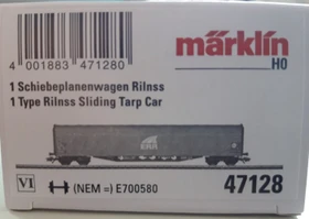 Märklin - Spur H0 Güterwagen - Schiebeplanenwagen Rilnss