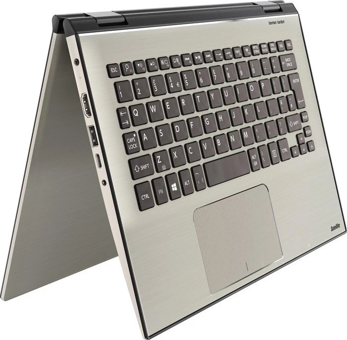 Toshiba Satellite Radius 12 P20W-C-106, gold, Core i7-6500U, 8GB RAM, 256GB SSD, DE
