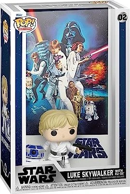 FunKo Pop! Movie Posters - Luke Skywalker mit R2-D2