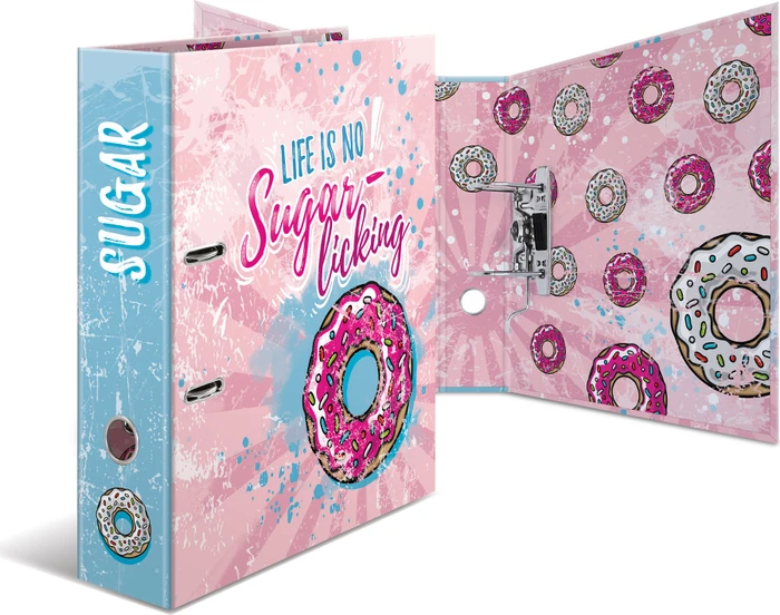 Herma Ordner 2-Ring mit Motiv, 70mm, A4, Crazies Sugar Donut (7020)