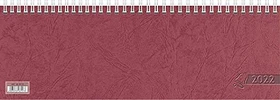 Glocken Wochenkalender 1 Woche/1 Seite 2022, quer, rot, 64 Blatt