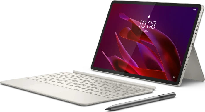 Lenovo Keyboard Pack für Yoga Tab mit Copilot-Taste, Sea Shell, CZ/SK