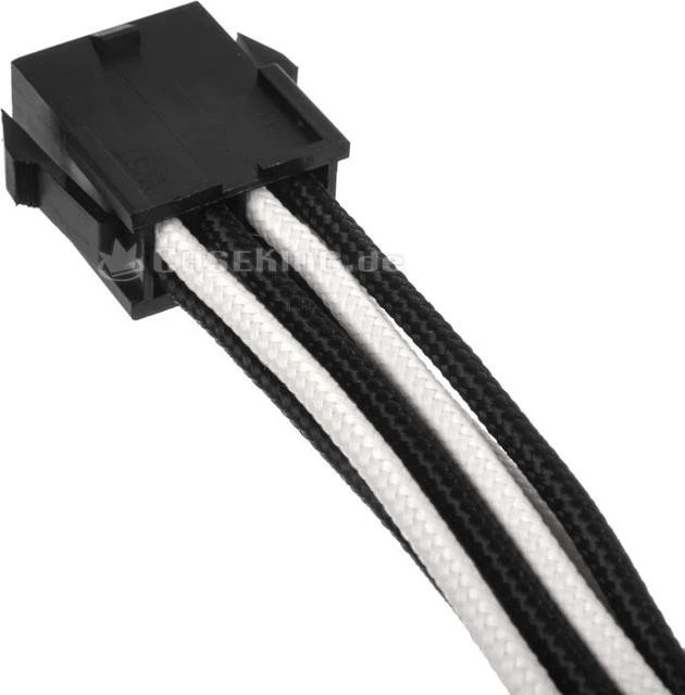 Phanteks Verlängerungskabel Kit für Netzteile, schwarz/weiß, 500mm