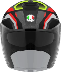 AGV Irides Zurigo schwarz/rot/gelb