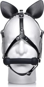 XR Brands Master Series Pony Head Harness with Silicone Bit