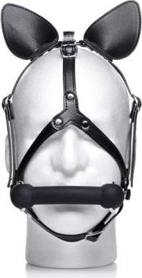 XR Brands Master Series Pony Head Harness with Silicone Bit