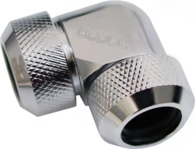 Alphacool Eiszapfen L-Verbinder 90° 13mm, chrome