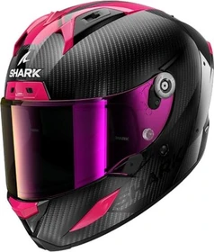 Shark Aeron Carbon Skin schwarz/rosa