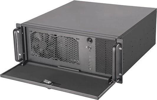 SilverStone RM42-502, Rackmount Storage, schwarz, 4HE, ATX