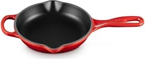 Le Creuset Signature Gusseisen Brat-/Servierpfanne rund 16cm kirschrot