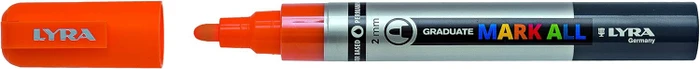 Lyra Graduate Mark All Permanentmarker 2mm sortiert, 12er-Set, Box
