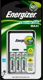 Energizer Compact Ladegerät inkl. 4x Mignon AA NiMH Akkus 2450mAh