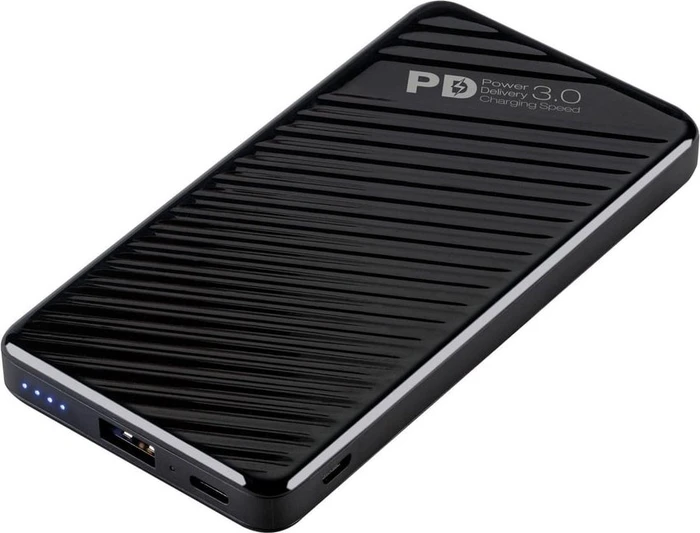 Vivanco Super Fast Charge PD Power Bank 10000mAh schwarz