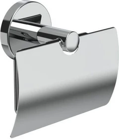 Laufen Niara Toilettenpapierhalter mit Deckel verchromt