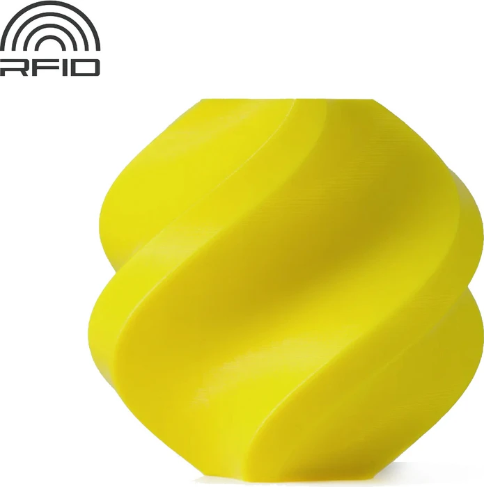 Bambu Lab PLA Tough+, gelb, Spule, 1.75mm, 1.00kg