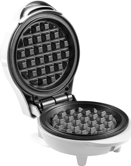 Bestron AMW500W Mini Waffeleisen weiß
