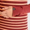 Odlo Active Warm Eco Stripes Funktionsshirt langarm spiced apple/live wire (Junior) Vorschaubild