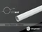 Bitspower Messing Hardtube 16mm, weiß, Deluxe White Vorschaubild