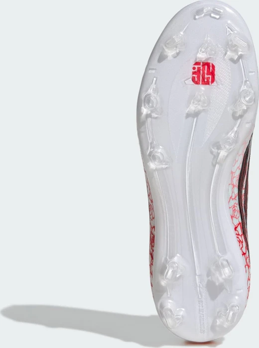 adidas F50 Elite Lamine Yamal Laceless FG cloud white/core black/lucid red (Junior)