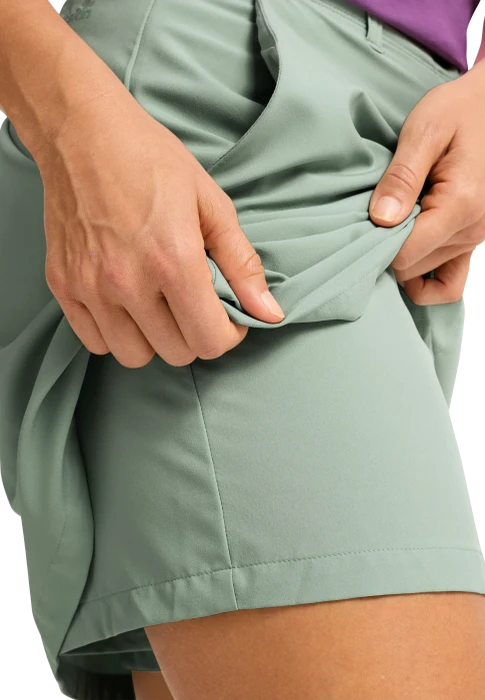 Jack Wolfskin Waimea Skort kurz green zinnia (Damen)