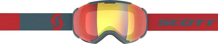 Scott Faze II neon red/aruba green-illuminator red chrome