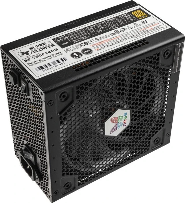 Super Flower Leadex III Gold ARGB 750W, ATX 2.32