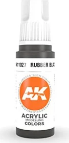 AK-Interactive 3rd Gen Acrylic Colors Acrylic Modelling Colors rubber black, 17ml
