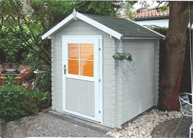 Wolff Finnhaus Max 28 Gerätehaus natur