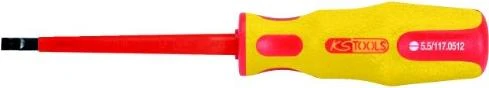 KS Tools ERGOTORQUE VDE Schlitz Schraubendreher, 8x175mm