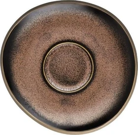 Rosenthal Junto Bronze Steinzeug Espresso-Untertasse 11cm