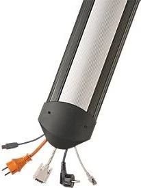 Serpa EasyLoader Alu B15 Kabelkanal, 150x17mm, 3m, schwarz