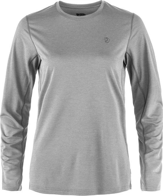 Fjällräven Abisko Day Hike Funktionsshirt langarm shark grey (Damen)