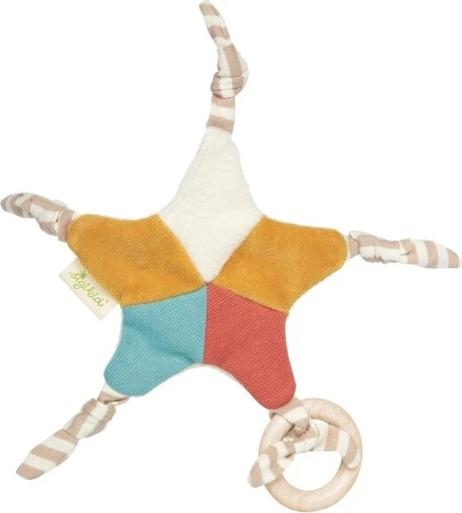 Sigikid Baby Kuscheltuch Stern Green Collection