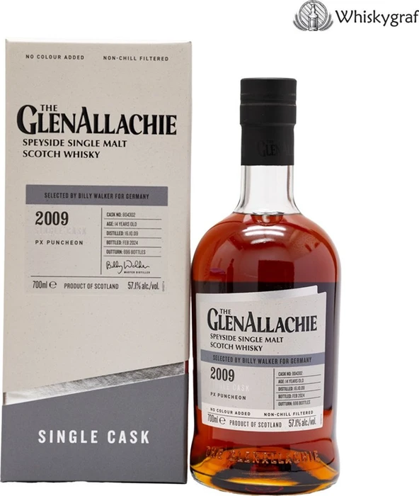 Glenallachie Single Cask 2009 PX Puncheon No. 804302 700ml