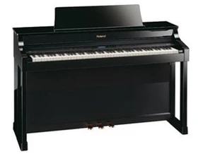 Roland HP307 schwarz hochglanz
