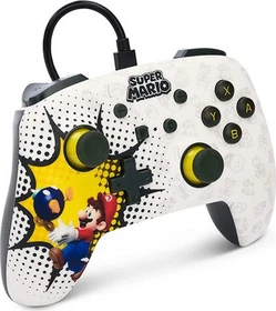 PowerA Enhanced Wired Controller Bob-omb Blast (Switch)